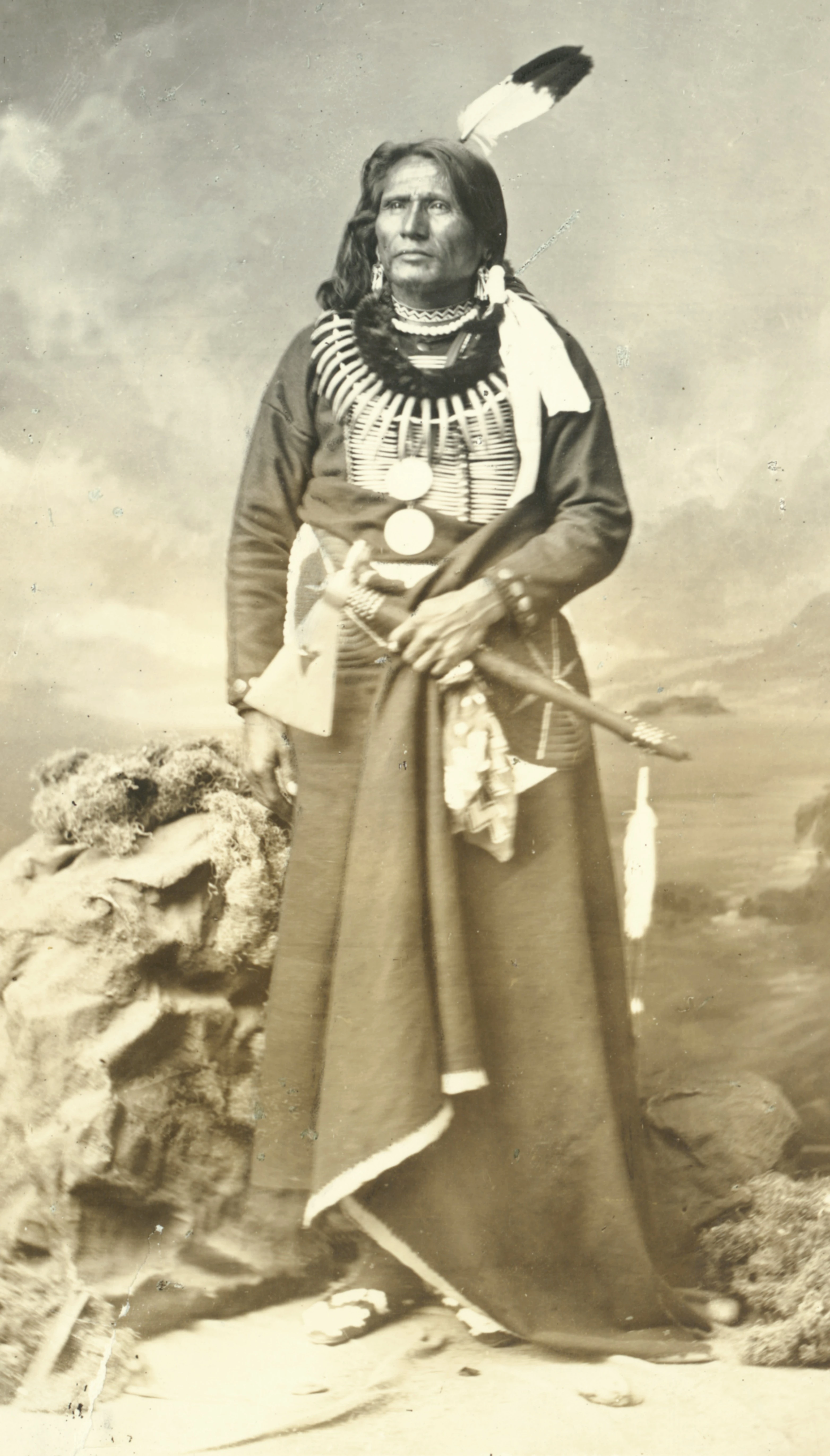 Historic photograph of Chief Standing Bear.